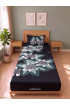 Hand Painted Rayon Bedsheet Set Single Size